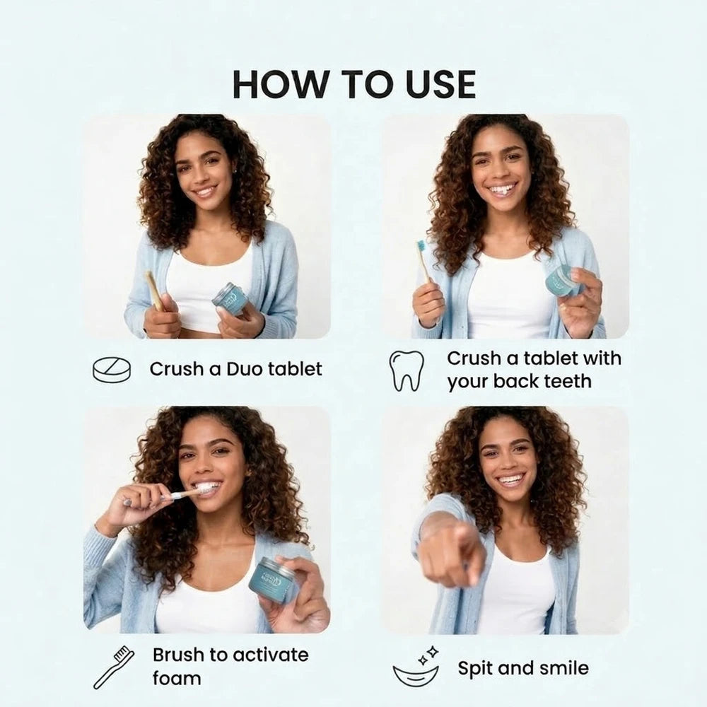 Hydroxyapatite Toothpaste Tablets