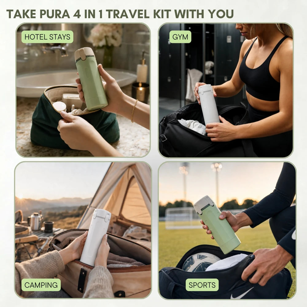 PURA 4-in-1 Travel Bottle